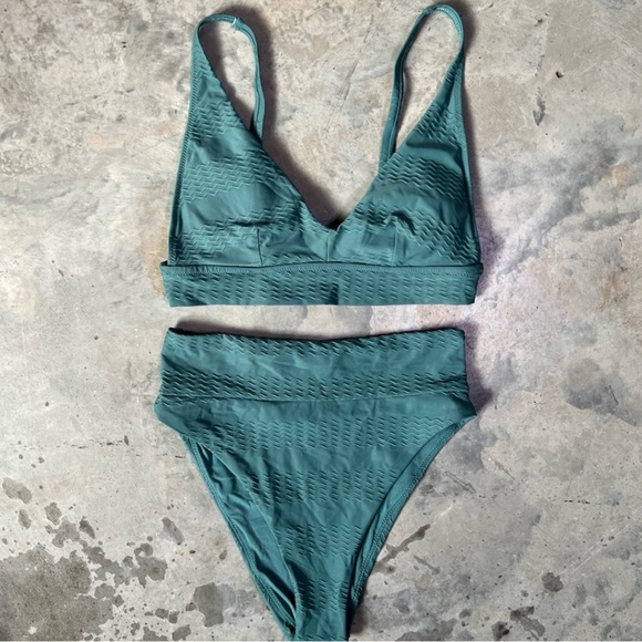aerie Other - Aerie Bikini Swim Set. Green. (Turquoise greenish )
